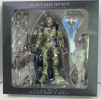 Re:Edit Halo Infinite 1/12 Master Chief Mjolnir Mark VI[Gen 3] Action Figure Toy • $70.19