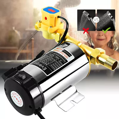 100W Automatic Water Pressure Booster Pump For Home Shower Washing Machine • $39.79