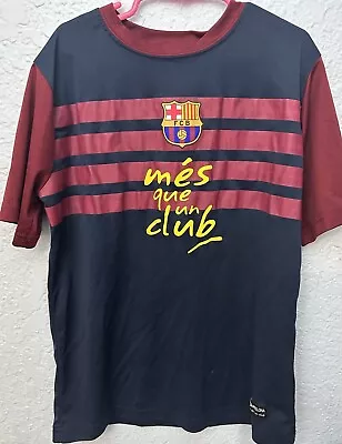 Barcelona Mes Que Un Club Boys Suze Medium T Shirt • $6