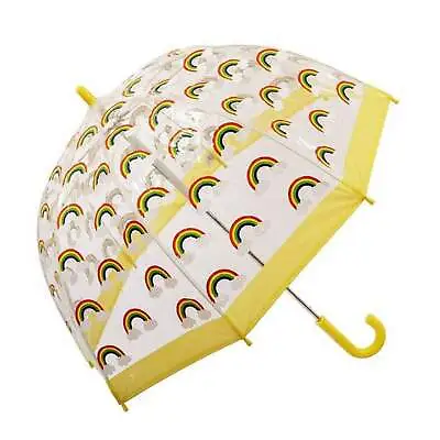 $38.95 • Buy Clifton Childrens Birdcage PVC Rainbow Rain Umbrella