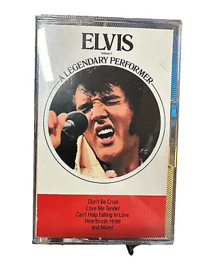 Elvis - A Legendary Performer  - Volume 1 Cassette Free Shipping! • $7.25