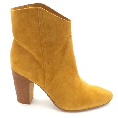 Vince Camuto Suede Ankle Boots Creestal Creamy Caramel • $31.99