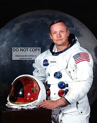 Neil Armstrong Apollo 11 Astronaut First Walk On Moon - 8x10 Nasa Photo (ep-509) • $8.87