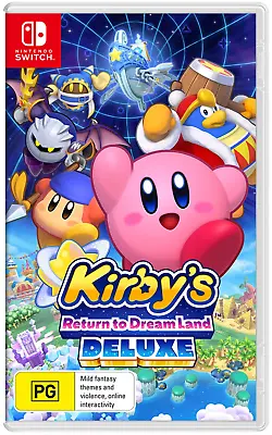 Kirby’s Return To Dream Land Deluxe (Nintendo Switch 2023) • $70