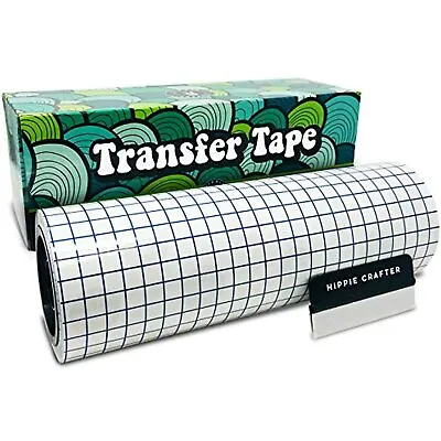 Transfer Tape Roll For Vinyl 50 Feet Clear Contact Paper 12  Roll • $23.99