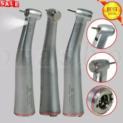 Yabangbang Dental LED 1:5 Fiber Optic Contra Angle Handpiece Fit NSK Red Ring US • $99.99