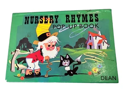 VTG Nursery Rhymes Pop-Up Book Dean International 1985 3-D Children’s Kids HC • $12.99