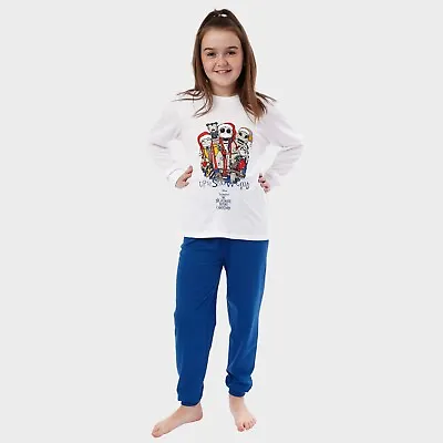 The Nightmare Before Christmas Pyjamas | Girls Disney Pjs  | Kids Disney Pyjamas • £15.99