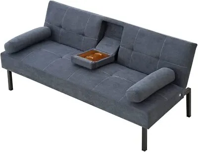 Reclning Sofa Seat Futon Foldable Modern Couch Sleeper Bed  • $139.99
