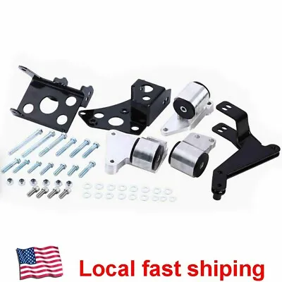 Engine Motor Mounts Bracket K-Swap EK For 1996-2000 Honda Civic K20 K24 K-Series • $88.95