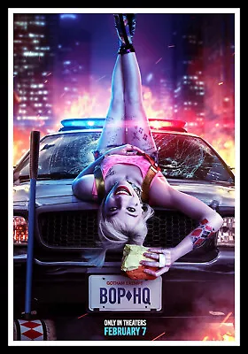 Birds Of Prey - Fab Harley Quinn Movie Poster Print & Unframed Canvas Prints • $19.95