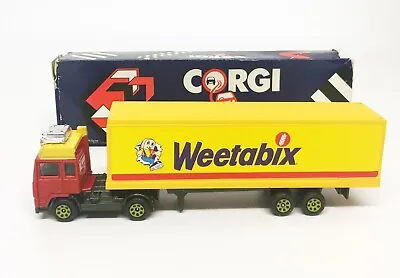 £15 • Buy Corgi Juniors Volvo Container Lorry Promotional Item Weetabix - In Box