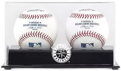 Mariners Two Baseball Cube Logo Display Case - Fanatics • $39.99