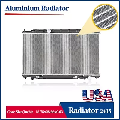 Car Aluminum Radiator For Nissan 02-06 Altima 2004-2006 Maxima V6 3.5L GAS 2415 • $37.16