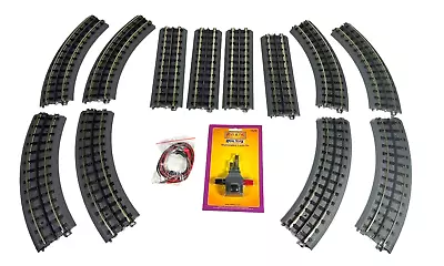 MTH 12 Piece O 3-Rail Track 31 X51  O-31 Oval With Lock-On/Wiring Harness • $49.95