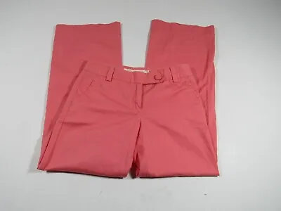 J.Crew Low Rise Wide Leg Women's Size 29 Pink Classic Twill Chino Pants  • $9.59