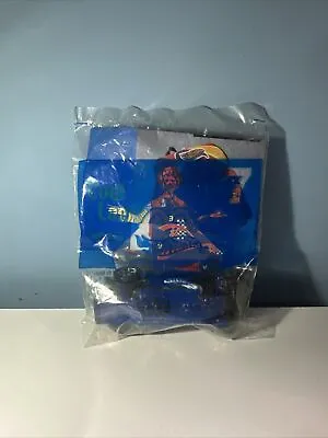 2001 McDonalds Hot Wheels Super Comp DRAGSTER Blue Happy Meal Toy #7 New • $7.50