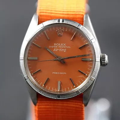 Rolex Oyster Perpetual Precision Air King With Orange Dial With Ref 1003 - 1967 • $2495