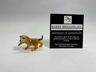 Hagen Renaker #5 3888 NOS Labrador Puppy Golden Last Of The Factory Stock • $10.99