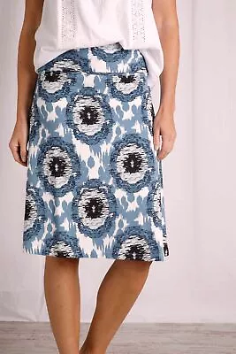 Weird Fish Malmo Organic Printed Jersey Skirt • £35