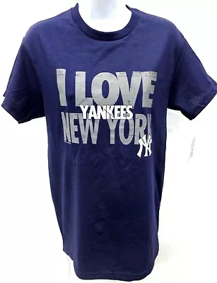 New York Yankees Baseball I Love New York Ladies Short Sleeve T-Shirt *Imperfect • $9.99