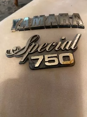 Yamaha OEM Special 750 Motorcycle Vintage Emblem Badge Logo Nameplate Name Plate • $19.99