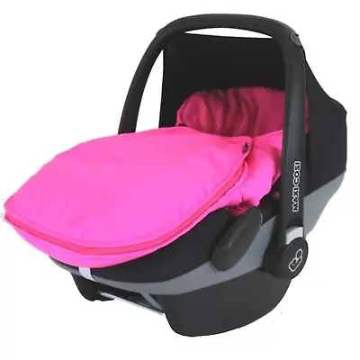 Carseat Footmuff For Maxi Cosi Cabrio Pebble Pink • £10.45