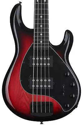 Ernie Ball Music Man StingRay Special 5 HH Bass Guitar - Raspberry Burst With • $2519.10