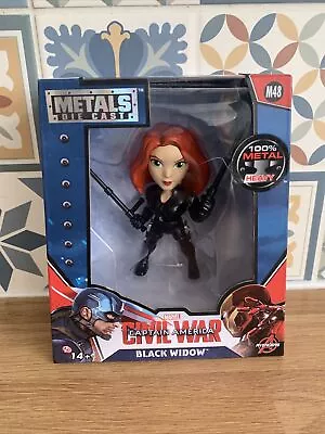 Marvel Black Widow M48 Captain America Civil War Metals Die Cast Figure • £4.99