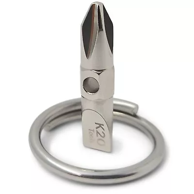 Keychain Screwdriver Tiny Bit With Phillips And Flat - Small Pocket EDC Tool #2 • $9.99