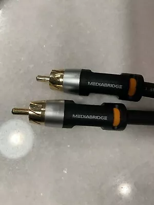 Mediabridge Ultra Series High Performance Digital Audio Interconnect Cable 8 FT • $9.95