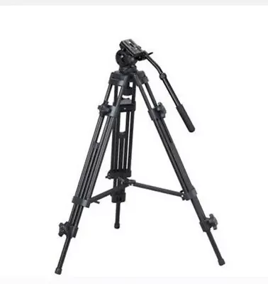 $280 • Buy Pro Tripod Weifeng (Fancier) WF-717 + Fluid Video Pan Head 1/4″ 3/8″ For DV DSLR