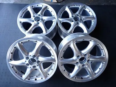 Genuine 17 BBS Mercedes W209 W210 R170 R129 Staggered Elarneb 2 Piece Wheels • $1559