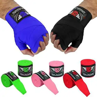 Power Hand Wraps Inner Gloves Bandages MMA Boxing Muay Thai Mexican Stretch • £3.99