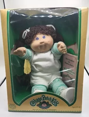 NIB Vintage 1983 Coleco Cabbage Patch Kids Doll DOROTHY ANTONIA - Brown Hair • $79.99