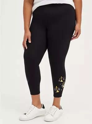 Torrid Disney Mickey Fantasia Crop Leggings NWT New 1X • $39.47