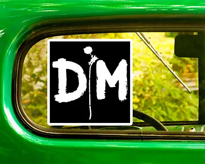 2 DM DEPECHE MODE DECAL Stickers Bogo For Car Bumper Laptop Window Free Shipping • $3.95