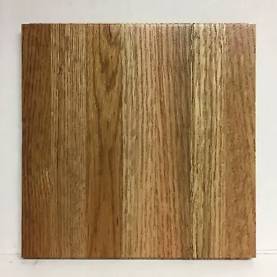 Parquet Flooring 6 X6 X5/16  Solid Wood Tile Honey Glazed New • $3.50