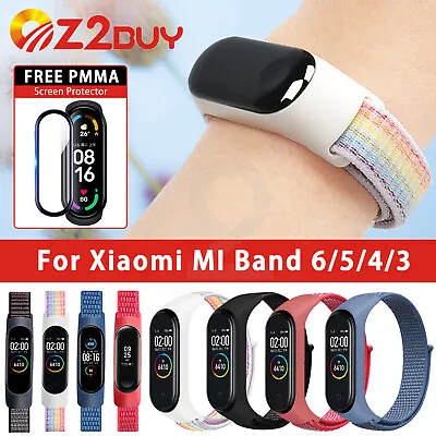 For Xiaomi Mi Band 6/5/4/3 Watch Nylon Band Strap Replacement Wrist Watchband • $8.95