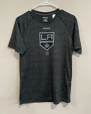 Reebok LA Kings Hockey Graphic T Shirt Mens Small Black NEW • $16.24