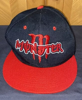 Monster Engery - Hat - Adjustable - Black With Red • $19.99
