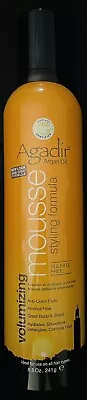 Agasir Argan Oil Volumizing Mousse Styling Formula 8.5oz Great Body & Shine • $32.99