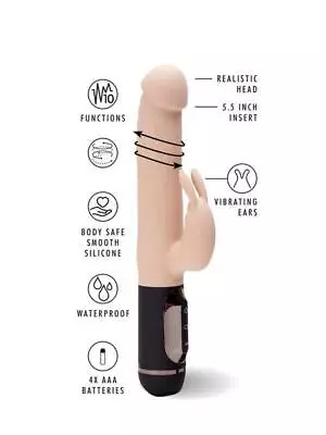 £35.95 • Buy Ann Summers Realistic Rotating Rampant Rabbit Vibrator Sex Toy **RRP £52 SALE