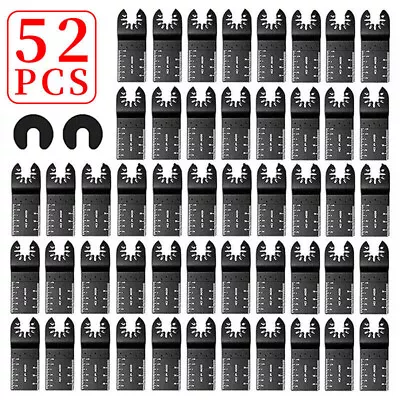 £17 • Buy 52PCS Oscillating Multi Tool Blade Saw Blades Wood Metal Cutter For Dewalt Fein