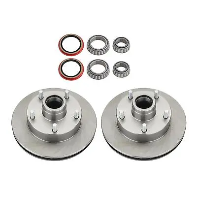 Disc Brake Rotor And Bearing-Seal Kit 5 On 4-3/4 Inch Fits Mustang II • $58.99