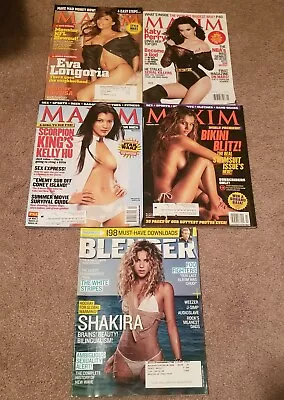 Maxim Lot Of 5 Women Magazine Retro Lot #5 • $40