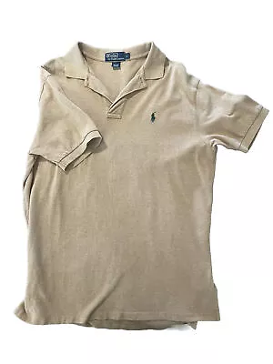 $20 • Buy Ralph Lauren Size L Beige Polo Shirt