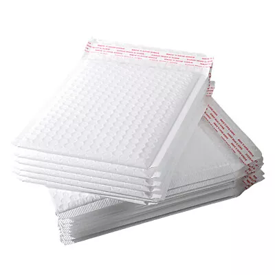 Poly Bubble Bags Mailers Envelope Padded Packing Shipping Mailing 4x8 6x10 • $5.99