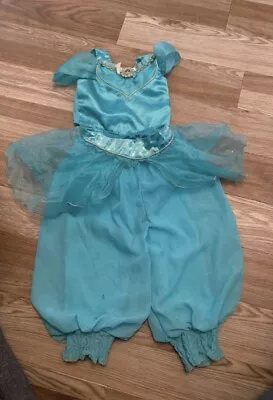 Disney Aladdin Princess Jasmine Fancy Dress Costume Age 3-4 Word Book Day • £8.99