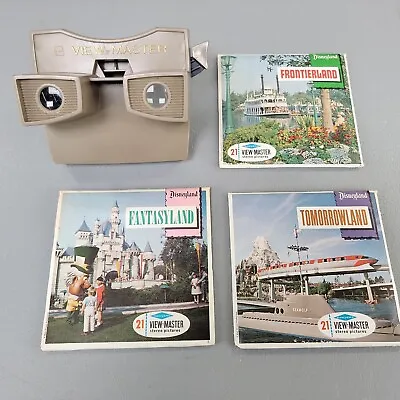 View-Master Disney Lot Tomorrowland A179 Fantasyland A178 And Frontierland • $34.99